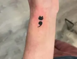 semicolon tats!