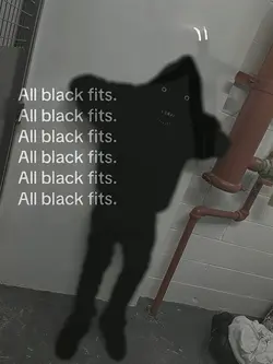 All Black Fits Scary
