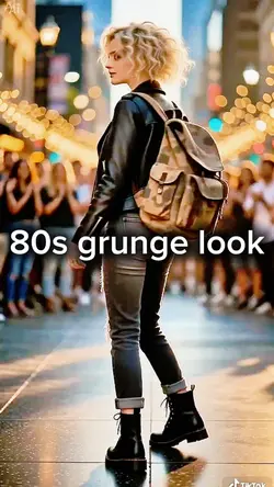 80s grunge fashion