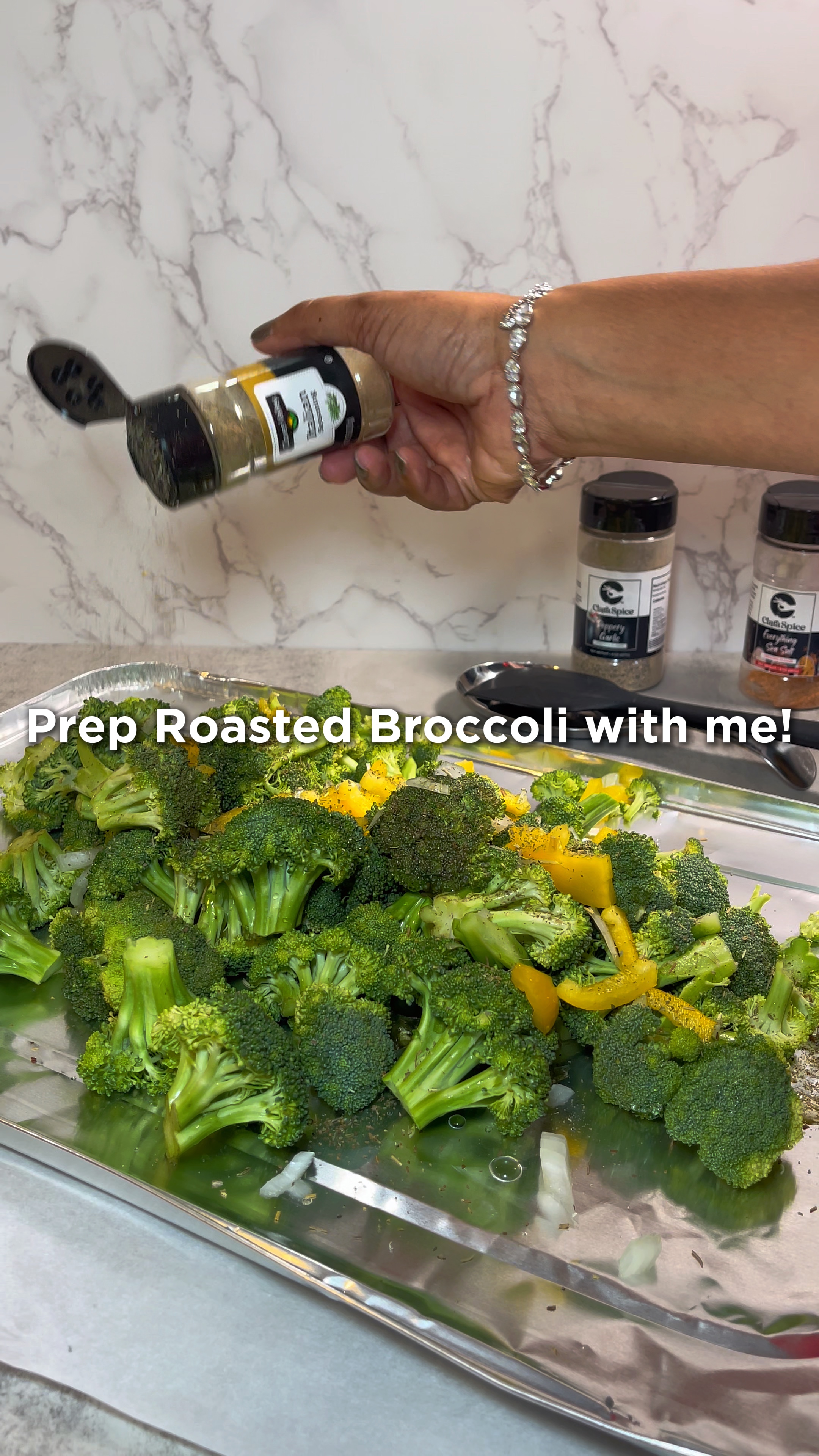 Geröstetes Gemüse Vorbereitung
