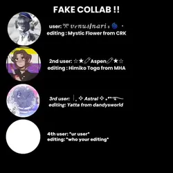 Fake collab