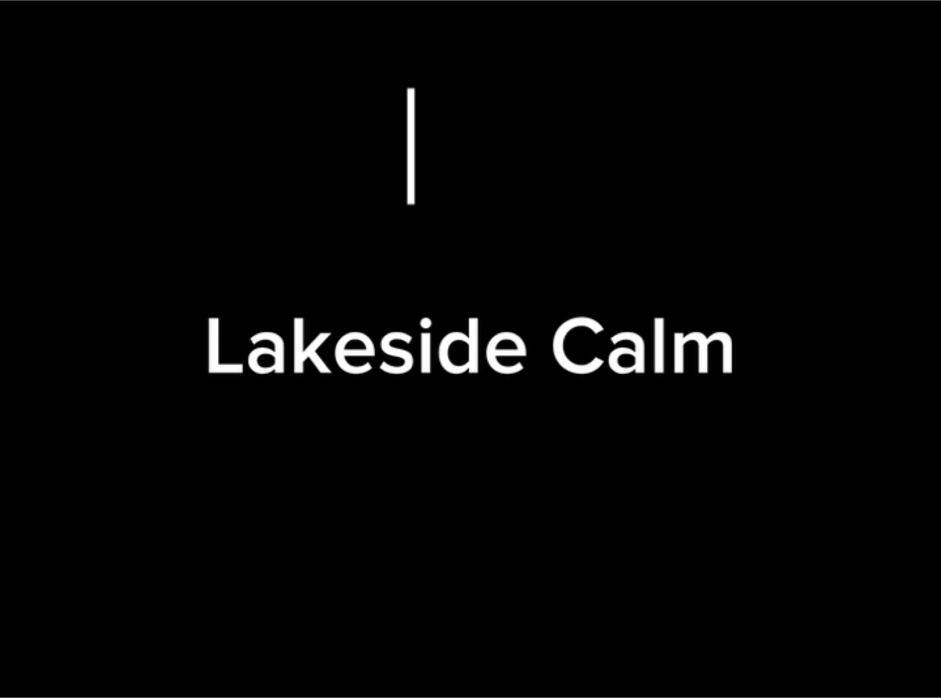 Lakeside Calm