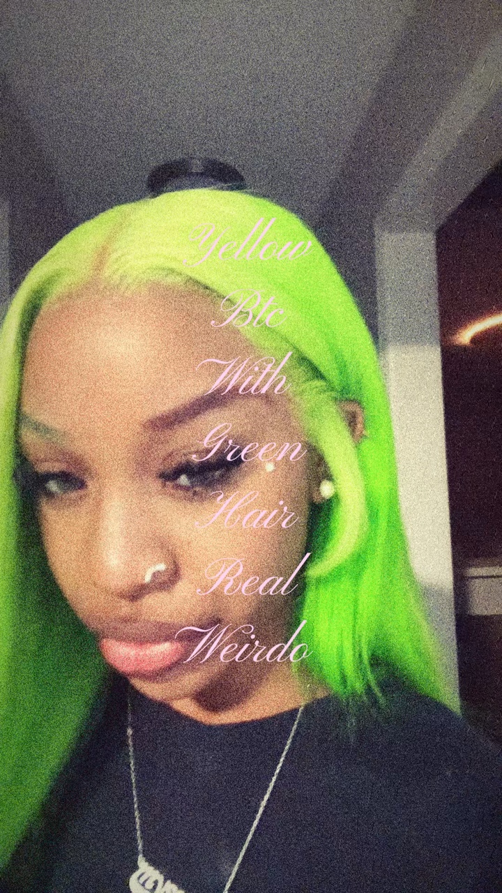 Green hair