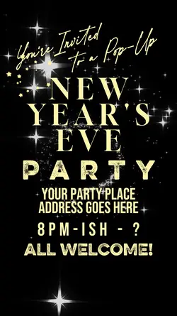NYE Party Invite