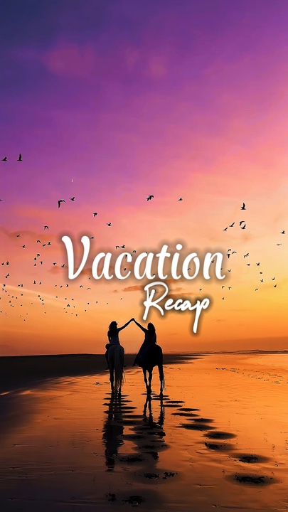 Récapitulatif des vacances 