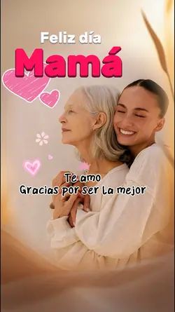 Feliz día mamá