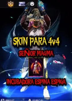 Skin señor magma 4v4