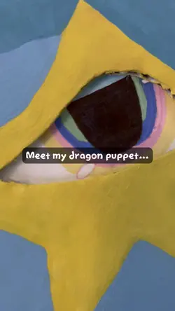 New dragon puppet 😼