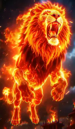 Lion Fire Battle 