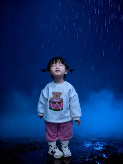 Rain photoshoot