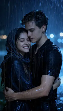 Rainy night photo