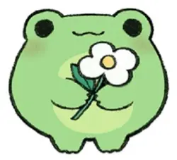 Cute frog
