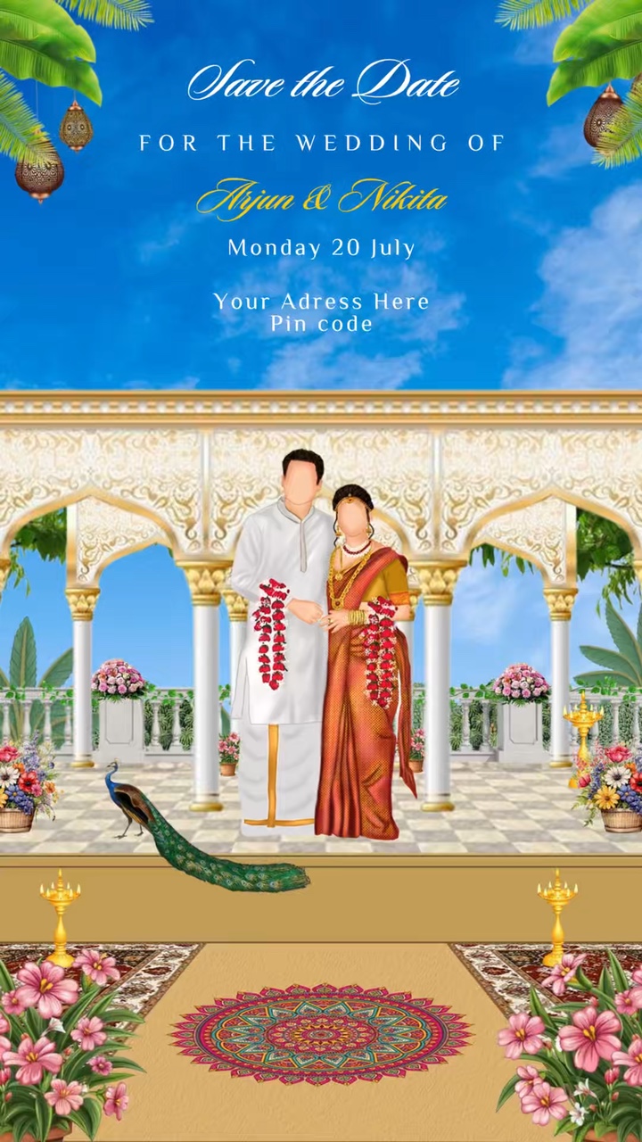 Invitation de mariage 