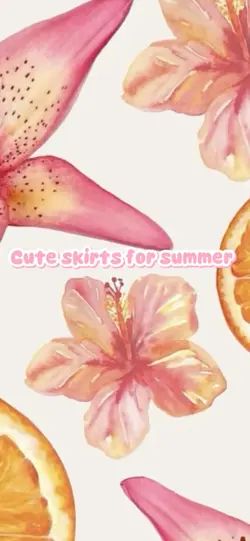 Summer skirt inspo