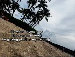 My wedding song