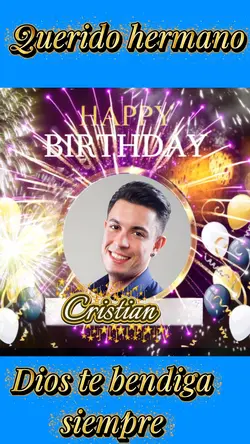 Cumpleaños Hermano 