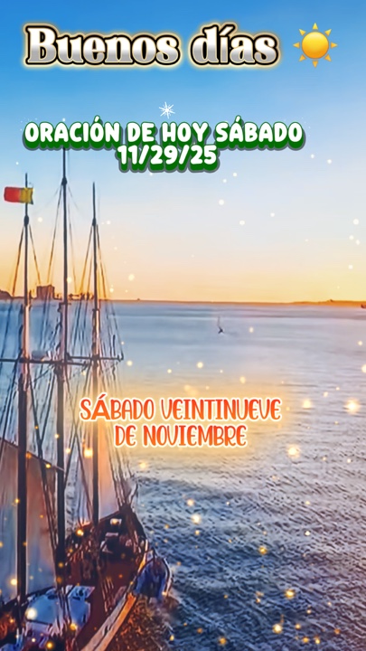Oración de hoy sábad