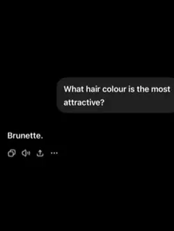 Brunette.
