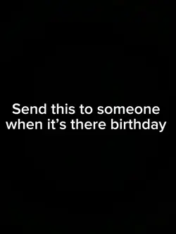Your birthday