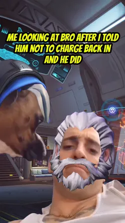 Ana stare down