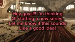 New series alert???