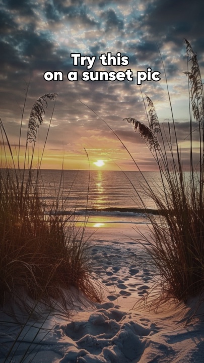 Try on sunset