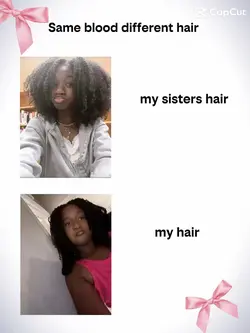 Same blood dif hair