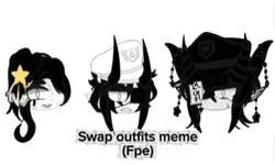 Swap outfits meme