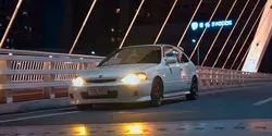 Modded Honda civic