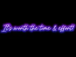 Joy, Time, & Effort 