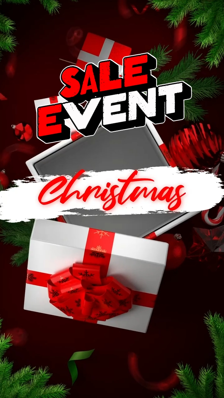 Venta de Navidad de marketing