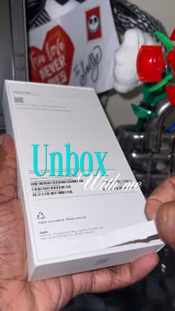 Unbox with me 🩵