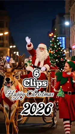 6 clips Christmas 🎄 