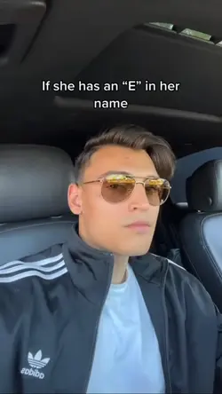 If she has an E…
