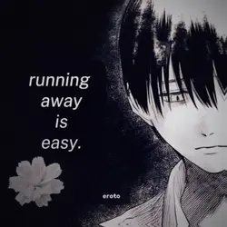 running away is easy