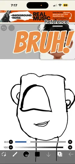 Trying to draw but..