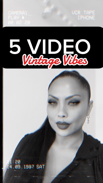 5 vidéo ambiance vintage
