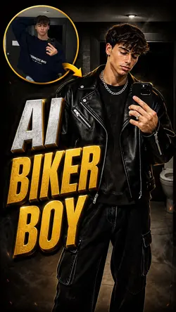Biker boy