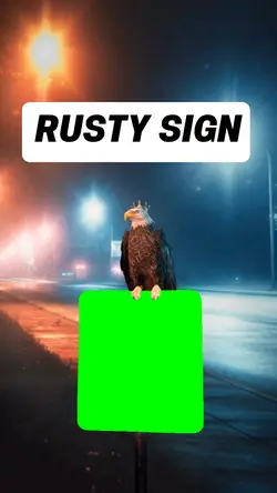 RUSTY SIGN