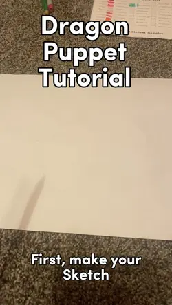 Dragon puppet tutori