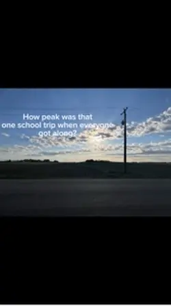 That one school trip