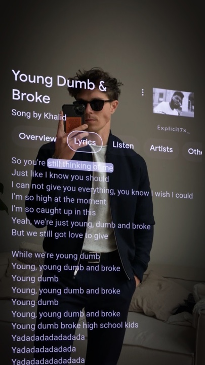 Lyrics template 