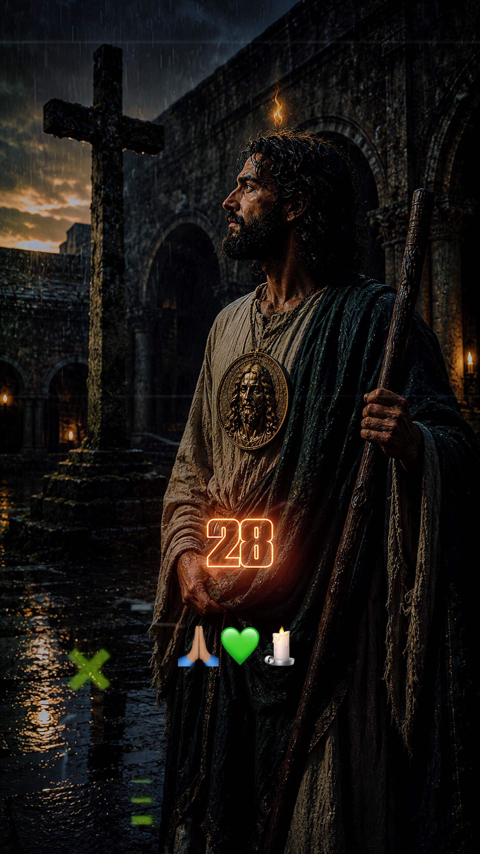 Como cada 28 🙏🏽💚🕯️