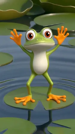 Lilly Pad Frog