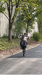 Ebike Wheelie