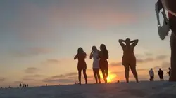Sunset time lapse