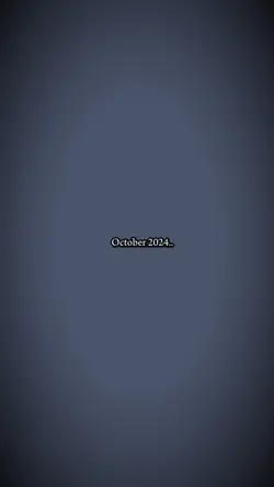 October 2024/2025✨