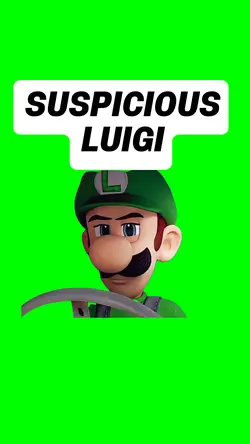 SUSPICIOUS LUIGI
