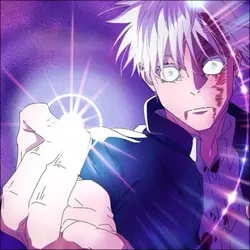 Gojo hollow purple