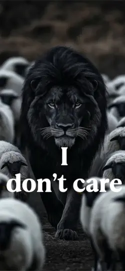 I don’t care 